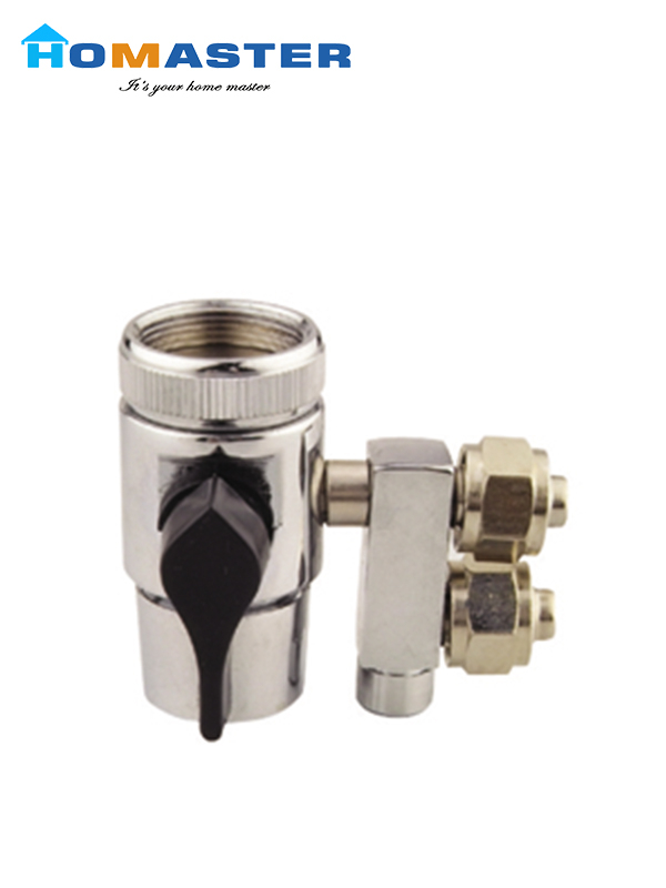 Brass & Plastic 2" Ball Valve Double-way Switch