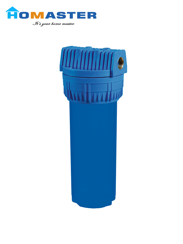10 Inch Blue PP In-line Water Filer Housing 