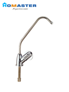 Goose Type Faucet with Ceramic Core Metal Handle
