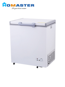 159L White DC Freezer with Handle And Lock