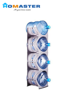 4 Layers Vertical Water Bottle Cradle for Office