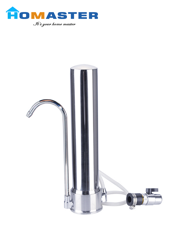 Stainless Steel #304 Counter Top Water Purifier